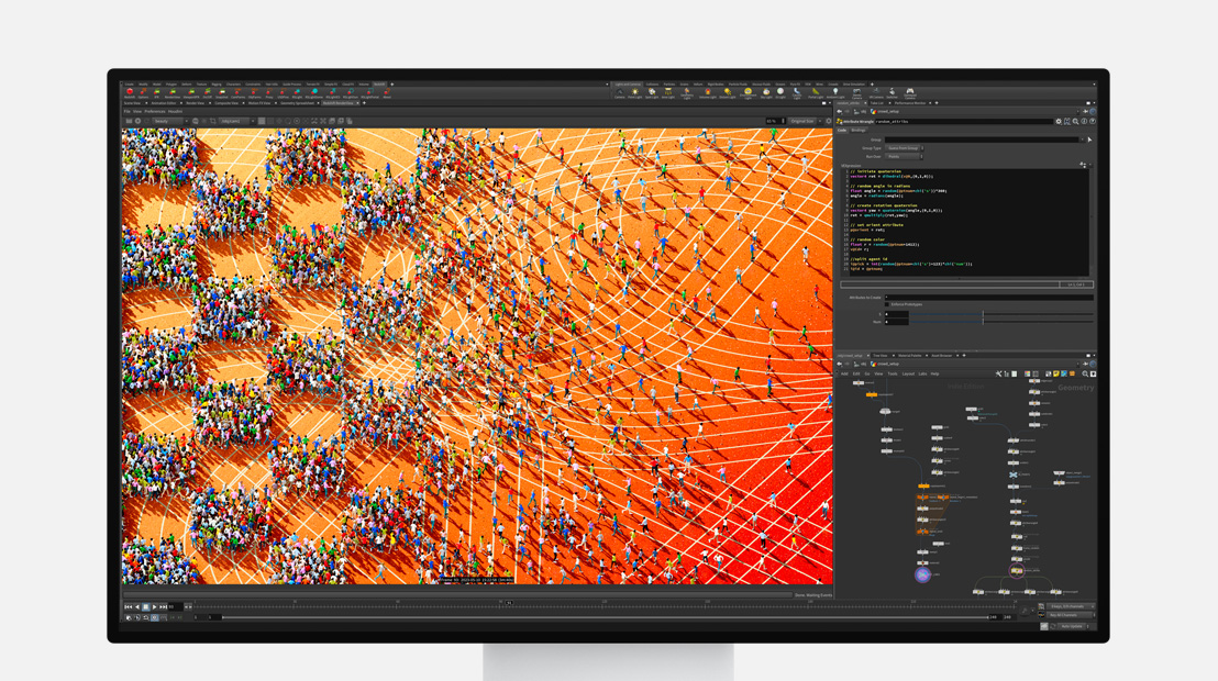 Pro Display XDR 屏幕展示动画任务